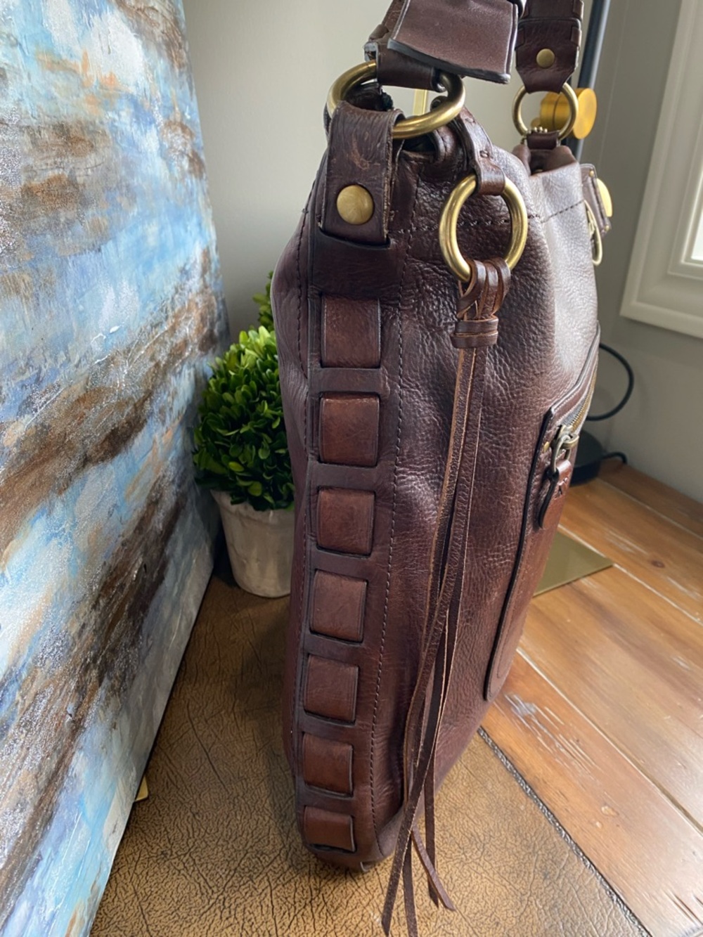 Coach XL Legacy Thompson Tote in Brown - Picture 13 of 17